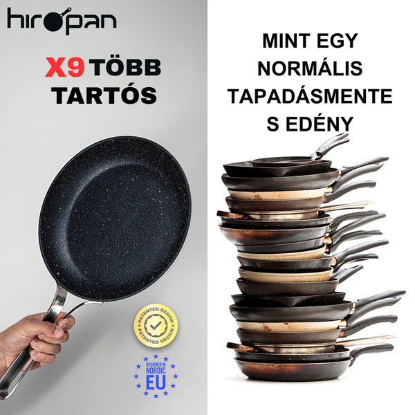 Tapadásmentes serpenyő