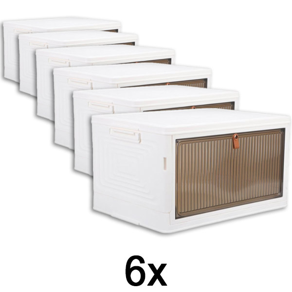 6x Tárolódoboz fedéllel – 2 perc alatt kész, szerszámok nélkül | ORGABOX