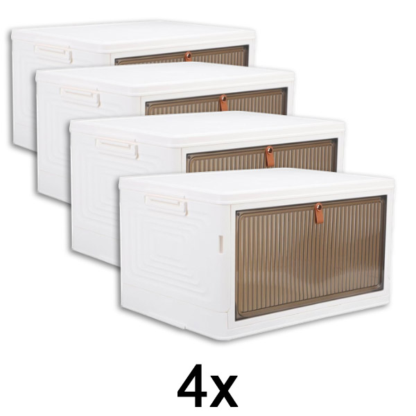 4x Tárolódoboz fedéllel – 2 perc alatt kész, szerszámok nélkül | ORGABOX