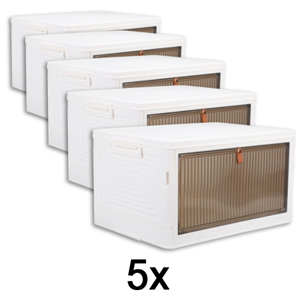 5x Tárolódoboz fedéllel – 2 perc alatt kész, szerszámok nélkül | ORGABOX