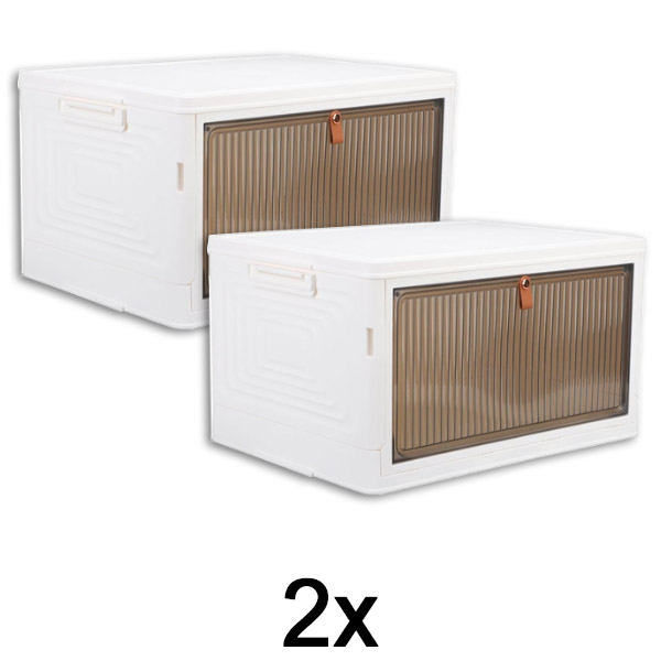 2x Tárolódoboz fedéllel – 2 perc alatt kész, szerszámok nélkül | ORGABOX