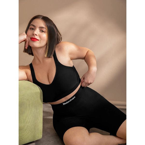 Kompresijske Hlače Z Visokim Pasom